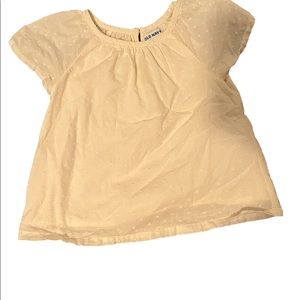 Off white old navy shirt